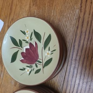 Stangl vintage magnolia set.